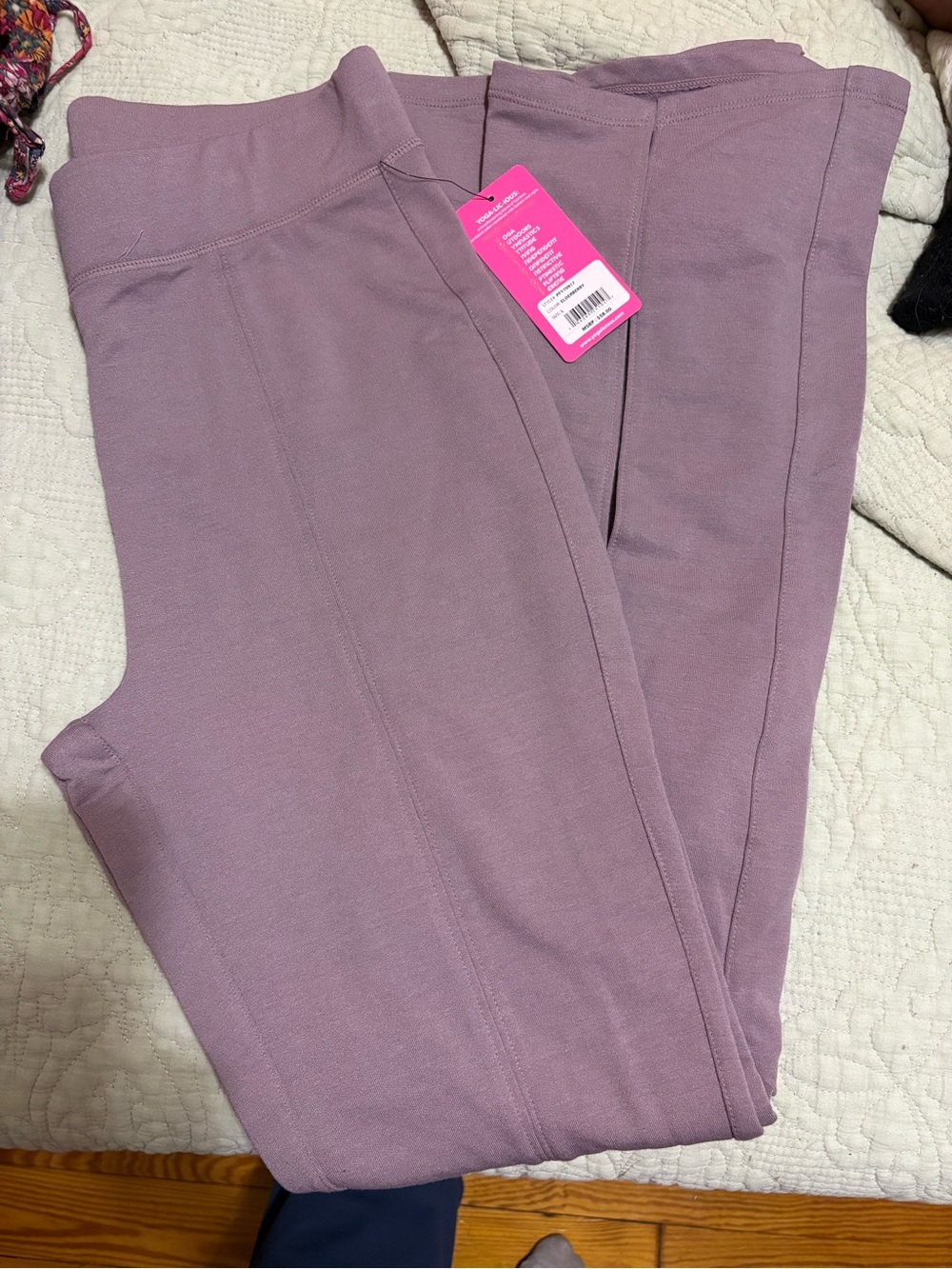 Yogalicious Lavender flare leggings sweatpants